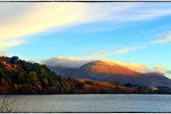 Allt an Dunain over Loch Awe at Dawn