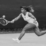 Reaching for the ball