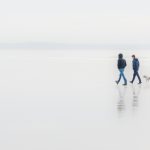 In Step on the Beach