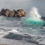 Porthcurno Beach Wave