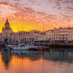 La Rochelle At Sunset